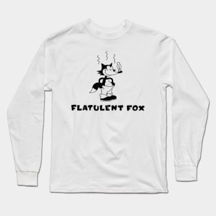 Flatulent Fox Long Sleeve T-Shirt